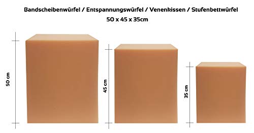 Bandscheibenwürfel aus Schaumstoff für Sitz- und Therapiezwecke