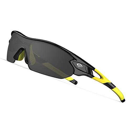 TOREGE Tr90 Flexible Kids Sports Sunglasses Polarized Glasses for Junior Boys Girls Age