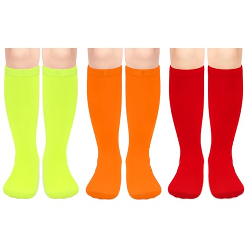 Image of Sarfel Toddler Soccer Socks Kids Soccer Socks Youth Soccer Socks Kids Baseball Socks Girls Softball Socks Boys Football Socks