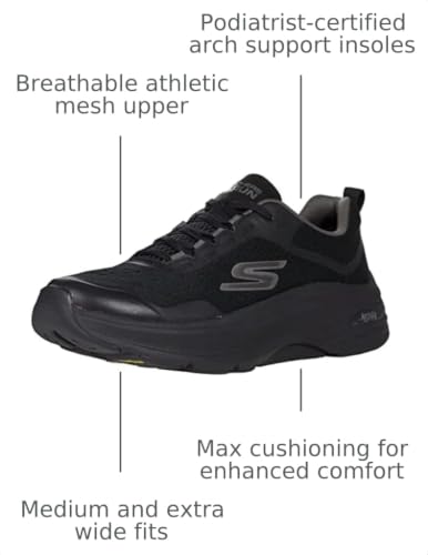 Image of Skechers Men's Max Cushioning Arch Fit - Athletic Workout Running Walking Shoes with Air-Cooled Foam