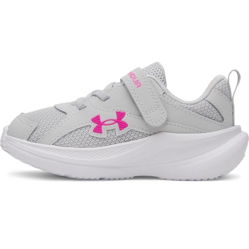Under Armour Girls Infant Assert 10 Alternate Closure (014) Halo Gray/Halo Gray/Rebel Pink 10K US