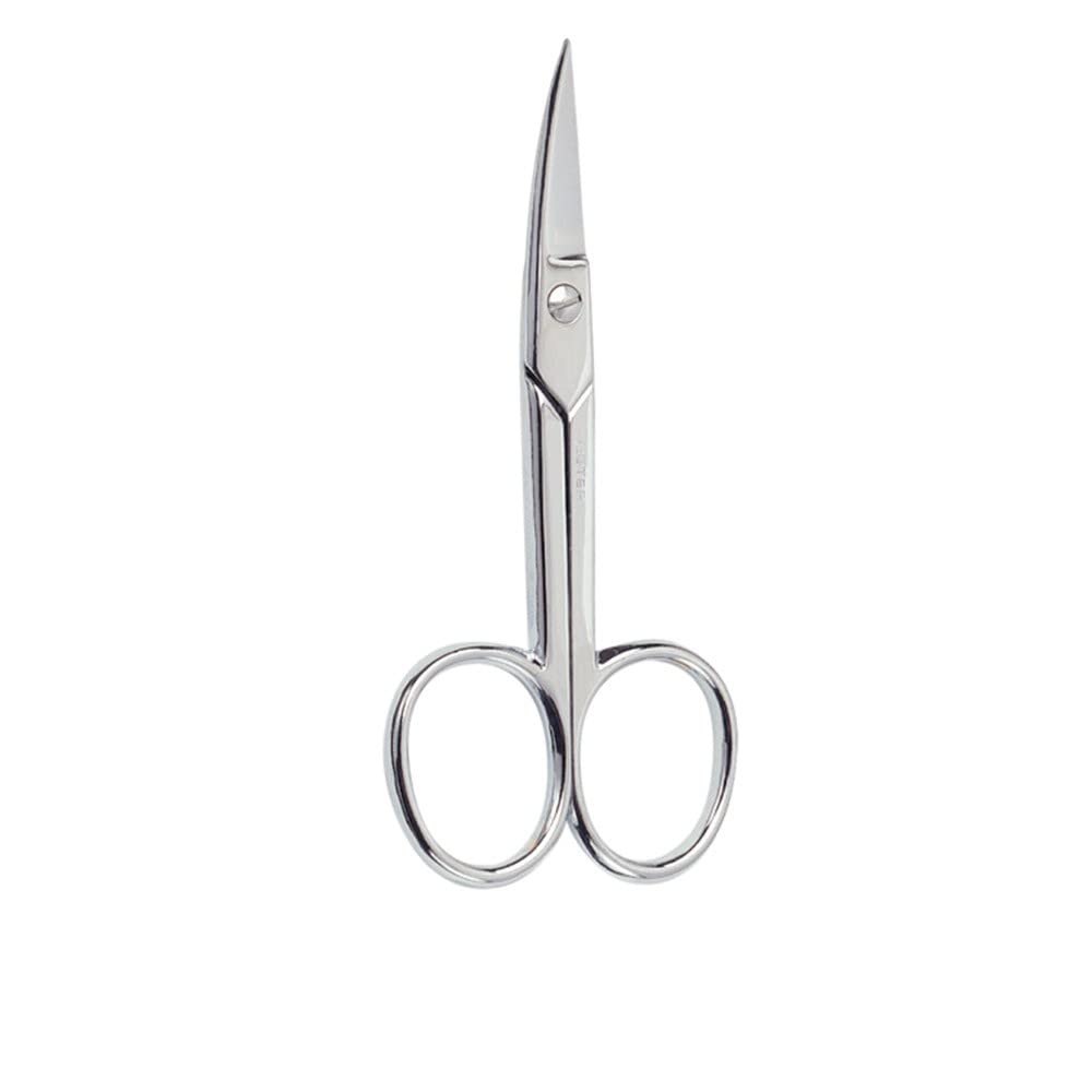 Beter Chrome Plated Curved Manicure Scissors 9Cm