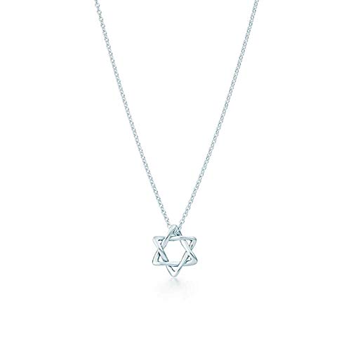 Collier en argent 925 avec pendentif goutte d'eau élégant et brillant