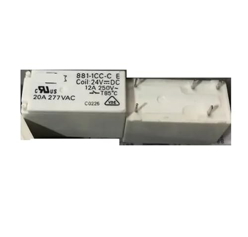 Relais 5 broches 881-1CC-C 24V pour réparer une carte électronique en panne