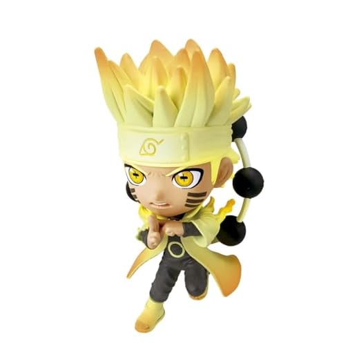 BANDAI Chibi Masters: Naruto Shippuden - Naruto Uzumaki Figure (8cm)
