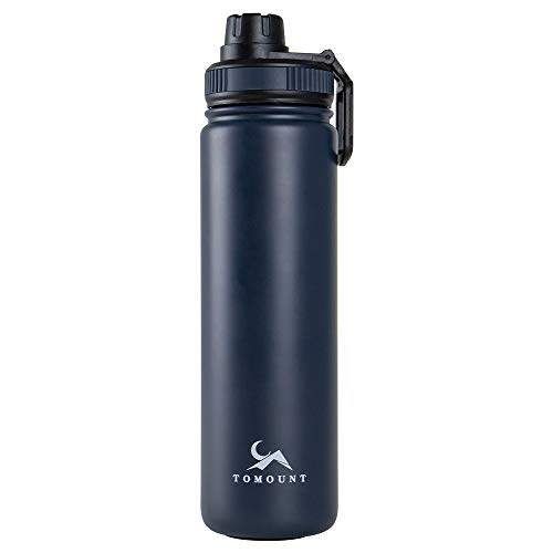 TOMOUNT スポーツボトル 水筒 700ML 保温 保冷 直飲み ステンレス 真空断熱 水筒 大容量 登山 自転車 子供大人兼用 ジム アウトドア 真空ウォーターボトル
