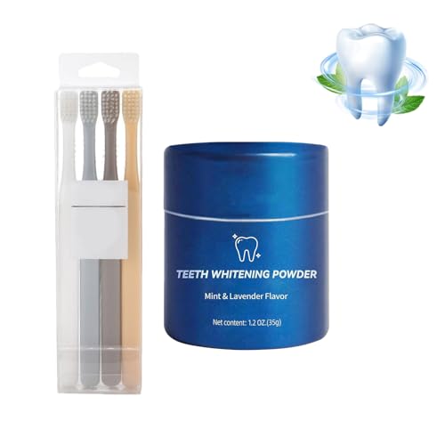 Magic Toothpaste Whitening Booster Powder - Enamel-Safe Teeth Whi...