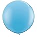 Qualatex Biodegradable Latex Balloons 3-Feet Round | Opaque White | (2-Units)