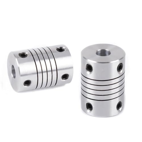 Accouplement d'arbre flexible D19L25 haute précision pour moteurs de CNC