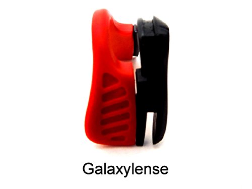 Image of Galaxy Nose Pads Rubber Kits Compatible For Oakley M2 Frame Sunglasses Black Color