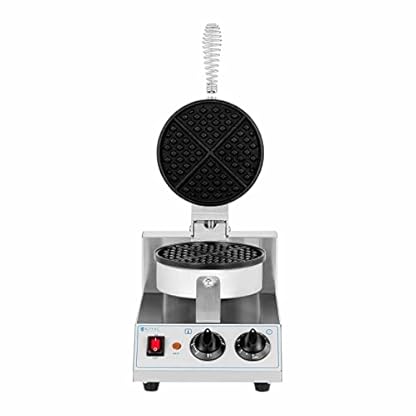 Royal Catering RC-WMS01 Waffeleisen rechteckig 1.500 W belgisches Waffeleisen Waffeleisen belgische Waffeln – Bild 6