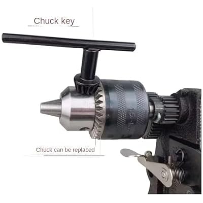 Winding Machine, NZ-1 Manual Hand Dual-Purpose Coil Counting and Coil Winding Machine Hand Winding Machine Modified with Chuck(1.5-10 Chuck)