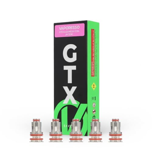 VAPORESSO GTX Replacement Coils 0.4 Ohm Mesh [Pack of 5]