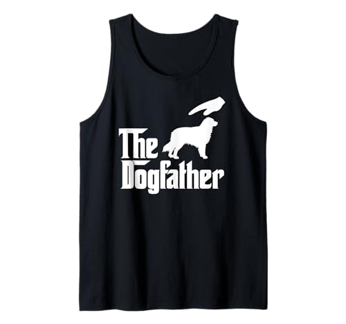 Australian Shepherd Dog Dad The DogFather Funny Dogs Lovers Canotta