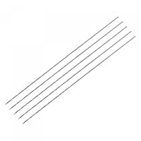 sourcing map 5Stk. Mini Mikro Spiralbohrer 0.5mm extra lang Metallbohrer 60mm Aluminiumlegierung