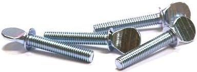 10-32 X 1 1/2 Thumb Screws/Type P/Shoulder/Steel/Zinc / 1,000 Pc. Carton