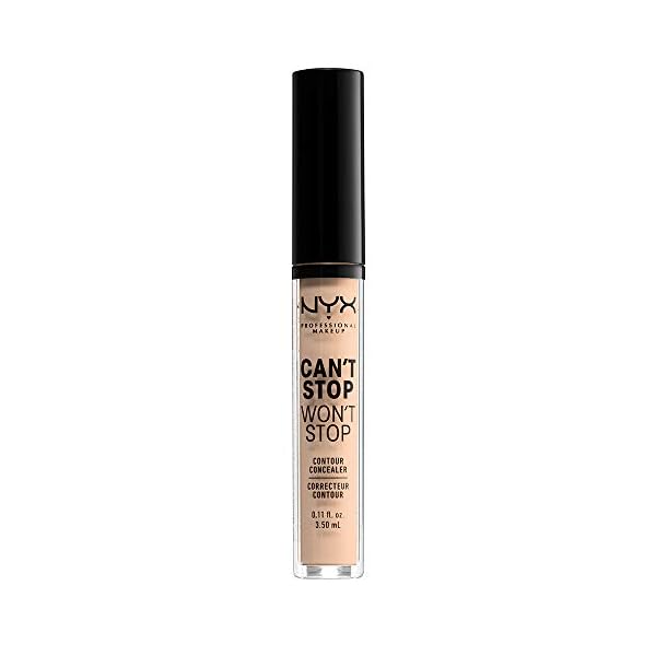 NYX-PROFESSIONAL-MAKEUP-Cant-Stop-Wont-Stop-Contour-Concealer-24h-Full-Coverage-Matte-Finish-Vanilla NYX PROFESSIONAL MAKEUP Can't Stop Won't Stop Contour Concealer, 24h Full Coverage Matte Finish - Vanilla