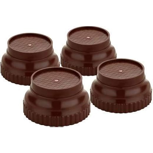 Multi-Purpose Round Plastic Legs - Brown