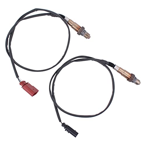 Set de 2 sensores de oxígeno para VW y Audi 1998-2006 miniatura 1