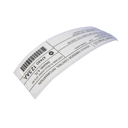 Mopar 47480123AA LABEL VEHICLE EMISSION CONTROL IN