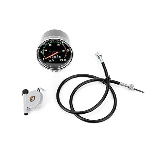 Froiny Mechanical Speedometer Universal Classic Bike Cycling Odometer Stopwatch Waterproof Bicycle Tachometer Gauge