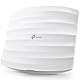 TP-Link EAP225 Dualband WLAN Access Point ( 1350 Mbit/s, 802.3af/at/passives PoE, 1 Gigabit-Ethernet-Port mit PoE, Omada SDN, zentrales Management, passend für Wand- und Deckenmontage) weiß