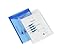 Produktbild REXEL Dokumententasche A4hoch ICE/2101670 transparent blau PP Inh.5
