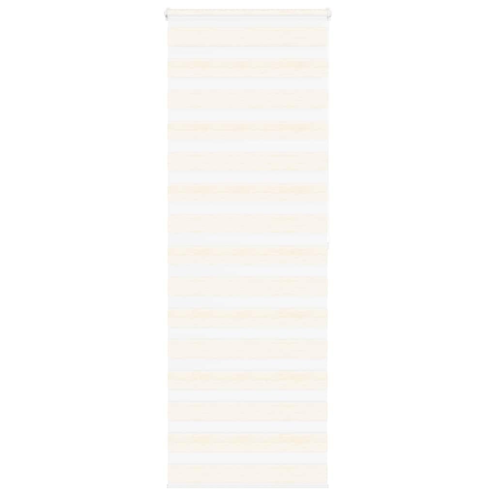 vidaXL Zebra Blind Marble Beige 85x200 cm Fabric Width 80.9 cm Polyester, zebra roller blind, dual roller blind, zebra blind for window