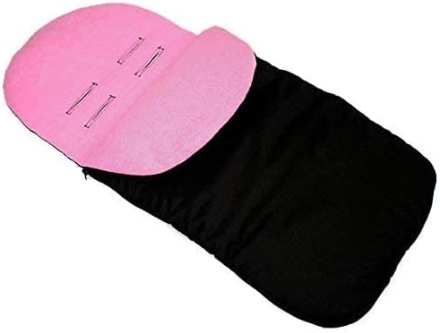 Universal FIT FOOTMUFF Cosy Toes FIT Buggy & All PUSCHAIR Accessories (Pink)