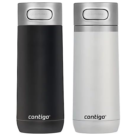 Luxe Vacuum Insulated Stainless Steel Travel Mug 2 Pack