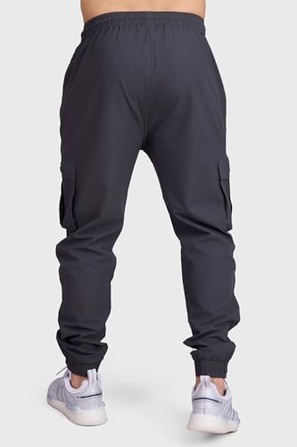 Image of FUAARK Script Regular Fit Sports and Gym Mens Cargo Joggers