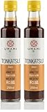 Umami Salsa Tonkatsu Japonesa 250ml - Con Frutas y Verduras BIO - Para Cerdo Empanado Katsu, Katsu Sando y Fritos - Sin Aditivos - Sabor Auténtico (Paquete de 2)