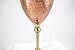 Alchemade 100% Pure Hammered Copper Wine Glass - 12 Oz Great For Red Wine, White Wine, Champagne Prosecco, Mimosas Or Sangria Or Your Favorite Drink