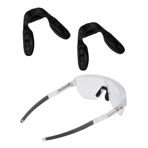 SAUCER Almofadas de reposição para óculos de sol Oakley Actuator OO9250 | OO9250A - preto padrão + ajuste asiático preto