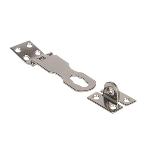 Image of Seachoice Marine-Grade Safety Hasp, Polished 304 Stainless Steel, 2-7 /8 in. X 1-3 /8 in.