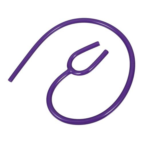 Luxshiny Tubo Flexible en Forma Estetoscopio, 2 Piezas de Plástico, Accesorios Médicos para Transmisión Clara de Sonido en Evaluaciones Clínicas