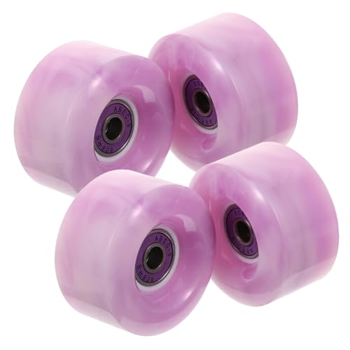 ifundom 4Pcs Replacement Skate Wheels for Roller Skating Durable Design for Adults for Outdoor Skating Activities