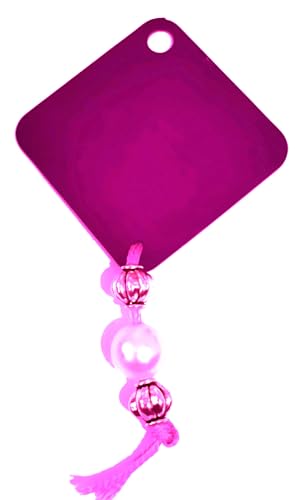 Tesla Purple Plate with Pearls