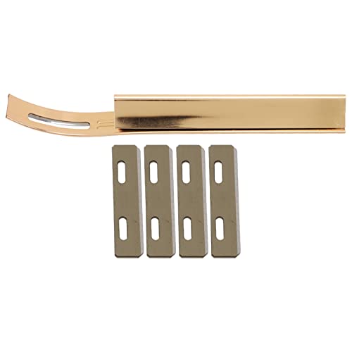 Skiver de Couro, 4 Lâminas Intercambiáveis ​​faca de Descascar Couro Ferramenta de Couro Faça você M