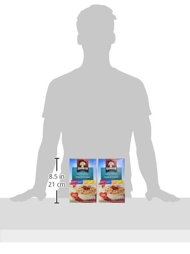 Miniatura 3 de Quaker Fruta y crema de avena instantánea, paquete variado, cajas de 8 unidades (paquete de 4)