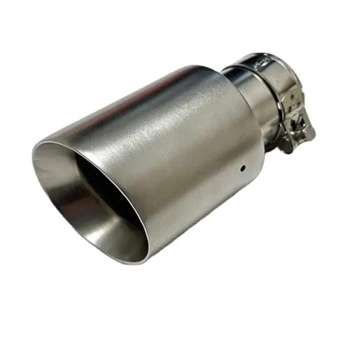 Embouts d'échappement en acier inoxydable argent givré pour remplacer une sortie de pot rouillée
