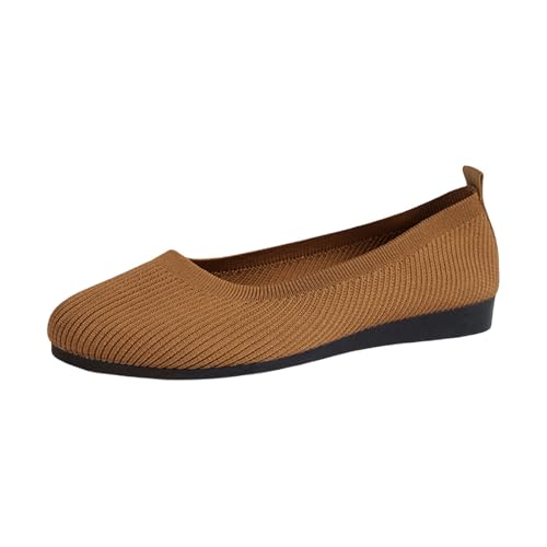 Noir Ballerines Femme Ajourées Fleurs Respirantes Babies Mocassins Compensés Chaussures Plates Souples Confort Léger Bout Rond Semelle Antidérapante...