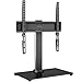 BONTEC Supporto da Tavolo Per TV LCD LED da 26-55 Pollici, Support TV Regolazione in Girevole One-Touch, Piedistallo TV che Regge fino a 40 Kg, VESA Max 400x400 mm