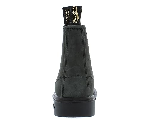 Image of Blundstone 1308 Elastic Sided Boot Dress Unisex Shoes Size 4, Color: Rustic Black-Black