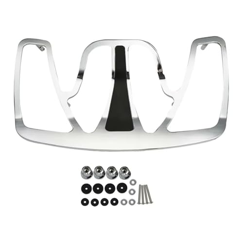 Porte-bagages moto GL1800 en finition chrome haut de gamme