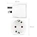 kwmobile 2X Adaptador de Viaje para Australia Tipo I - Adaptadores de...