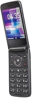 Verizon Prepaid TCL Go Flip 7 (T435S), 4G LTE Flip Phone, Easy-to-Use with Large Buttons, External Display, Long Battery Life - Locked to Verizon - Gray