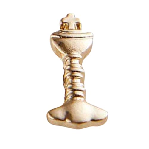 needzo first communion tie clips for boys chalice and host clip on accessory for neck ties religious gifts 175 inches