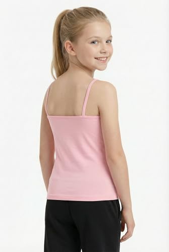 Image of Kurve Girl's Sleeveless Tank Top - Stretch Undershirts Cami Camisole, UV Protective Fabric, Rated UPF 50+ (Made in USA)