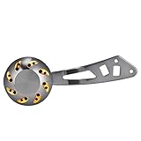 【Produkteinführung】 - Angelrollengriff ， 5 x 8 mm Montagebohrung ist mit verschiedenen Rollenmarken kompatibel, wird mit einem 4 x 7 mm Metallrahmen geliefert und ermöglicht, dass der Griff mit mehr Rollen kompatibel ist.